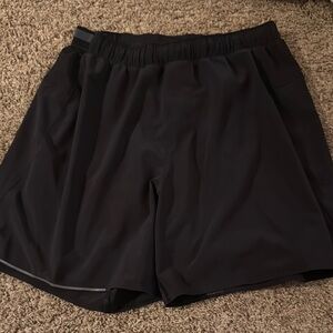Men's Black Athletic Shorts